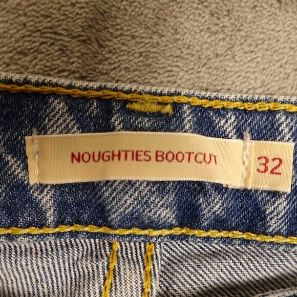 NWT Levi's jeans Noughties Boot cut women's 32 stonewash blue red tab Y2K - Picture 3 of 14